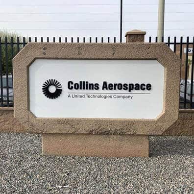 Collins Aerospace Rebranding | Lauretano Sign Group