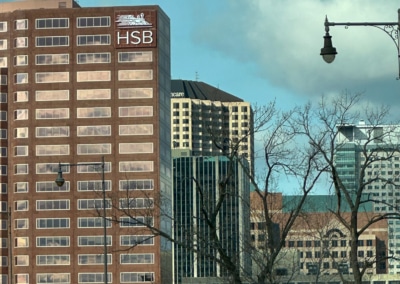 High-Rise Signage Project: Hartford Steam Boiler | Lauretano Sign Group
